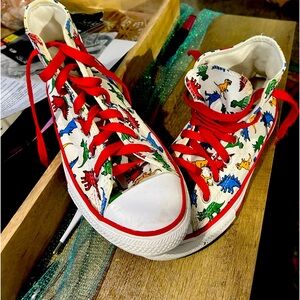 Dinosaur kids Chuck Taylor's